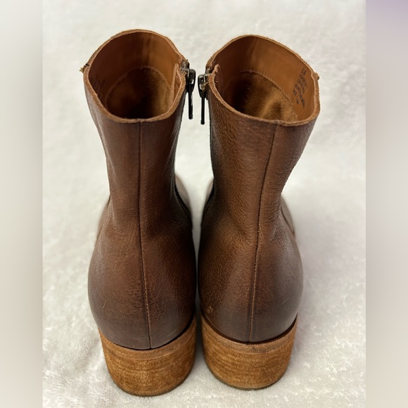 Women's Kork Ease Zip On Ankle Boot Mayten Tan Aztec Brown Leather Size 81/2M - Picture 3 of 9